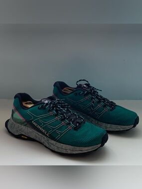 Merrell Women's Teal and Black Trail Shoes